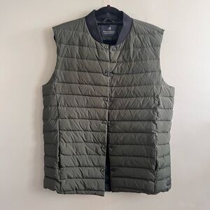 Scotch and Soda Men's‎ Puffer Vest Dark Green Size Medium
